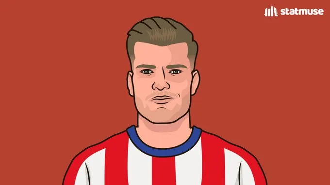 开云体育-瑟洛特生涯欧冠7次首发进7球，本赛季5场首发进6球